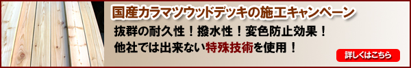 国産カラマツ材施工キャンペーン